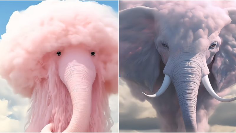 Elephantine Clouds: A Majestic Canvas Unveiling Nature’s Grandeur