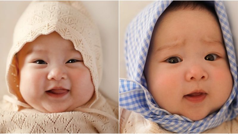 Radiant Beauty: The Round Face, Sparkling Eyes, and Tender Skin of a Newborn Child