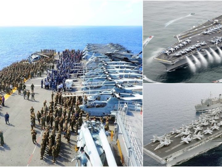 A Look at Everyday Life on the Massive USS Nimitz-Class Aircraft Carrier at Sea