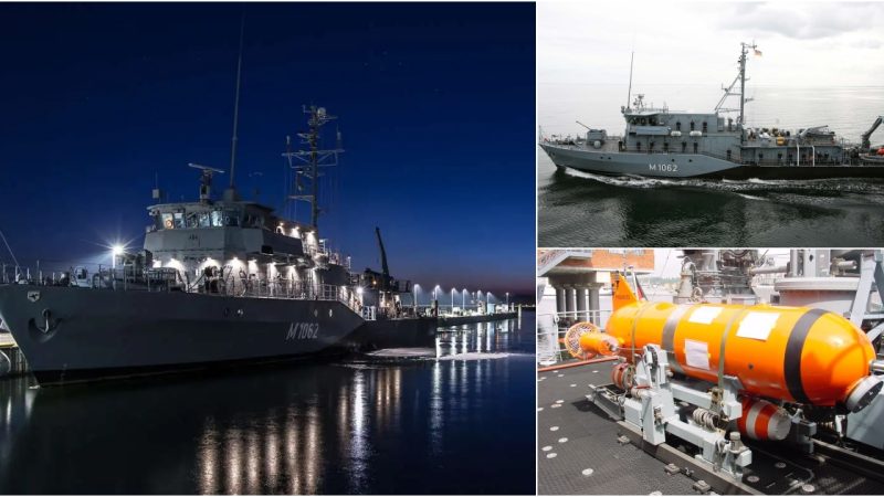 German Navy Elevates Frankenthal-Class Minesweepers with Cutting-Edge SeaCat AUVs, Pioneering Naval Innovation