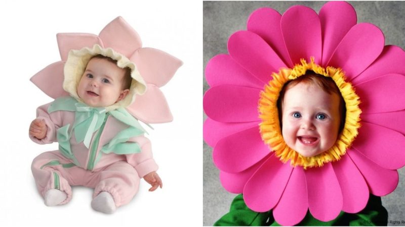Blooms of Joy: Baby Aslan’s Delightful Flower Ensemble