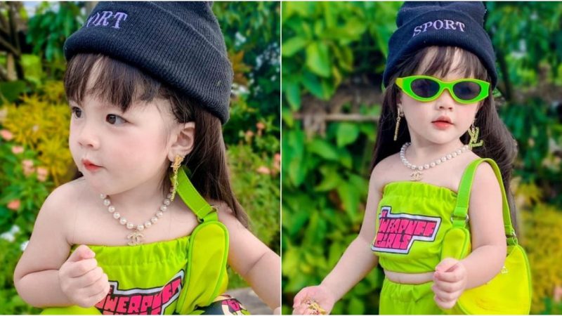 Radiant in banana green outfits: BABY RELA’s vibrant street style